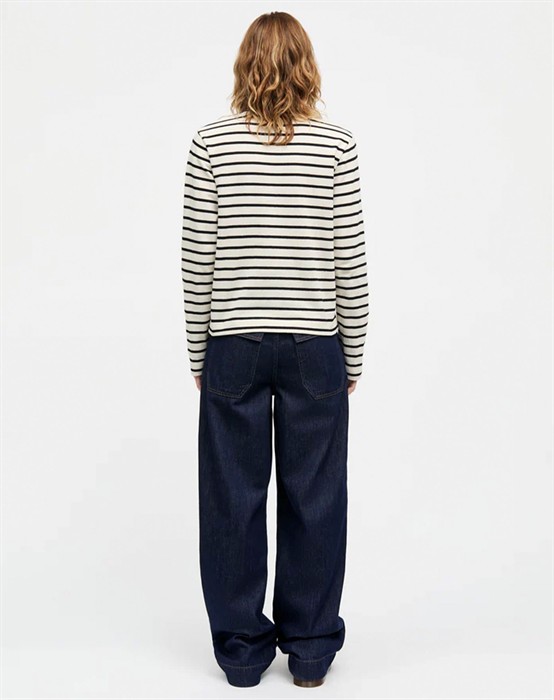 Pablo Maggie T-shirt - Vanilla Ice / Black